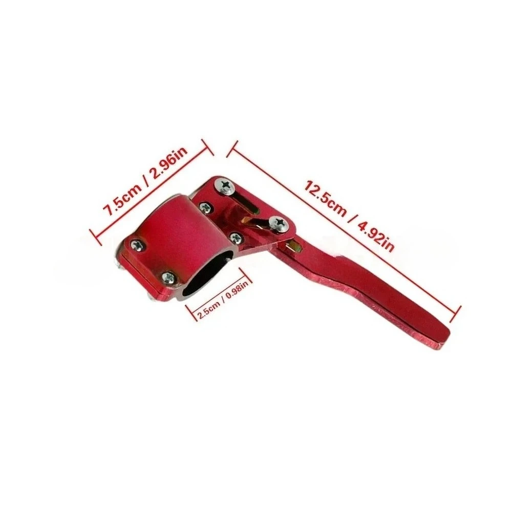 1PCS Universal Auto Drehen Stange Einstellung Lenkrad Chrom Auto Signal Hebel Verlängerung Position Up Kit Automobil Innen – Detail 5