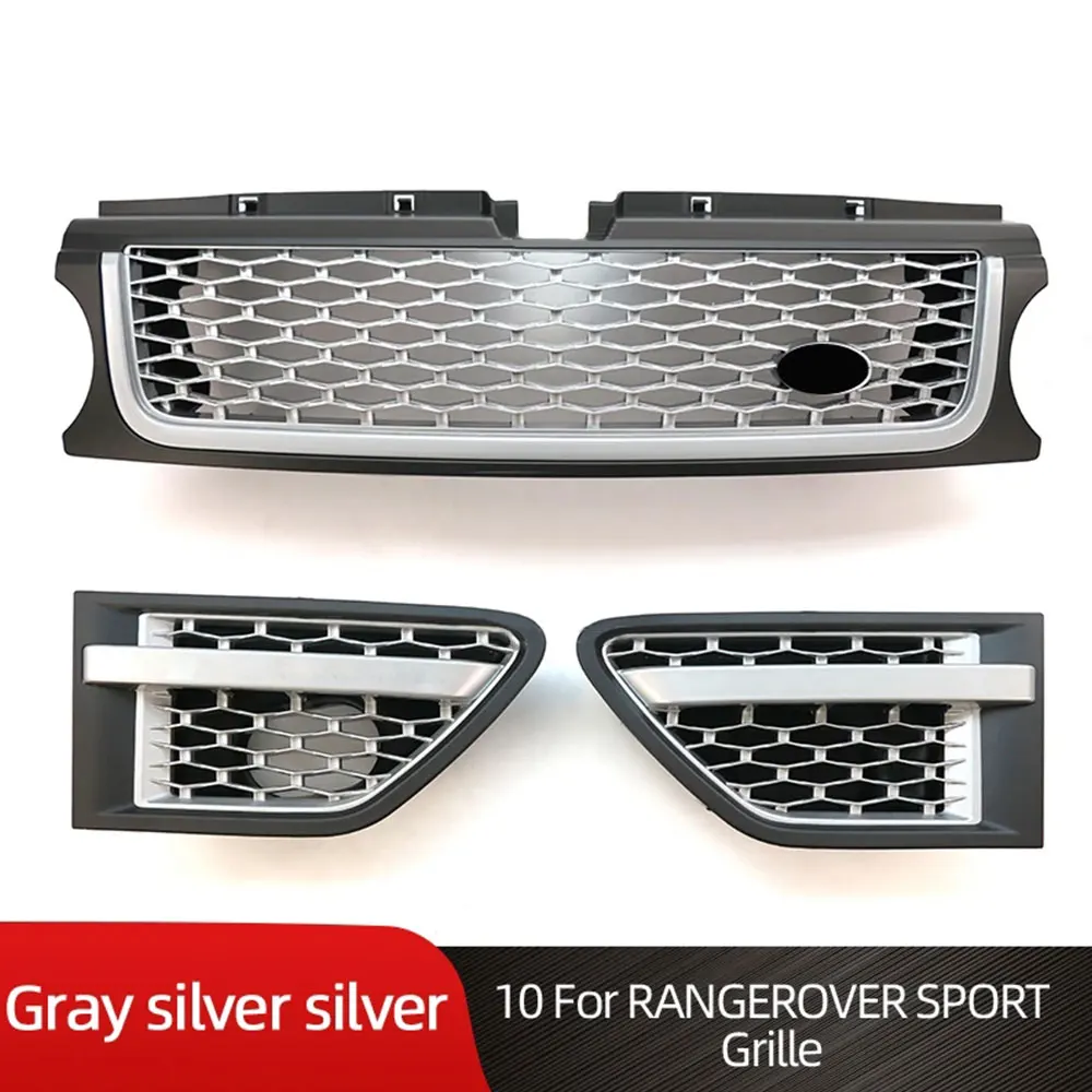 Zijspatbord Ontluchtingsdeksel Voorbumper Mesh Grille Voor Land Rover Range Mode 2010-2013