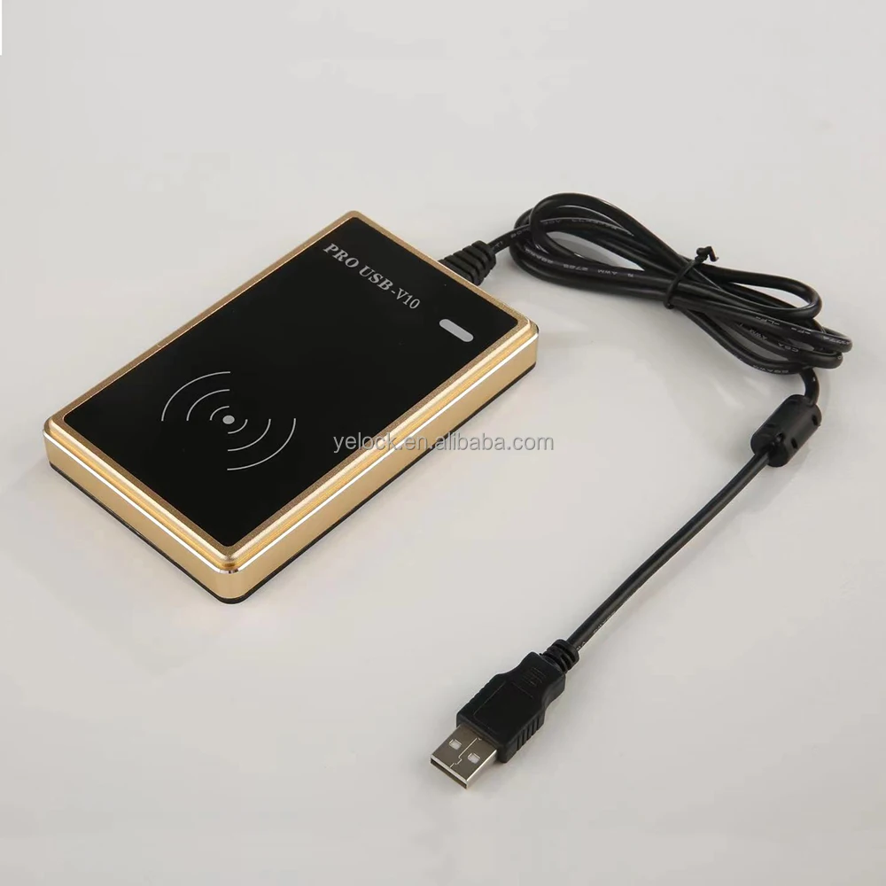 Hotel Key Card Encoder RFID USB-kaartprogrammeur 13,56 MHz / Temic met gratis hotelbeheersoftware