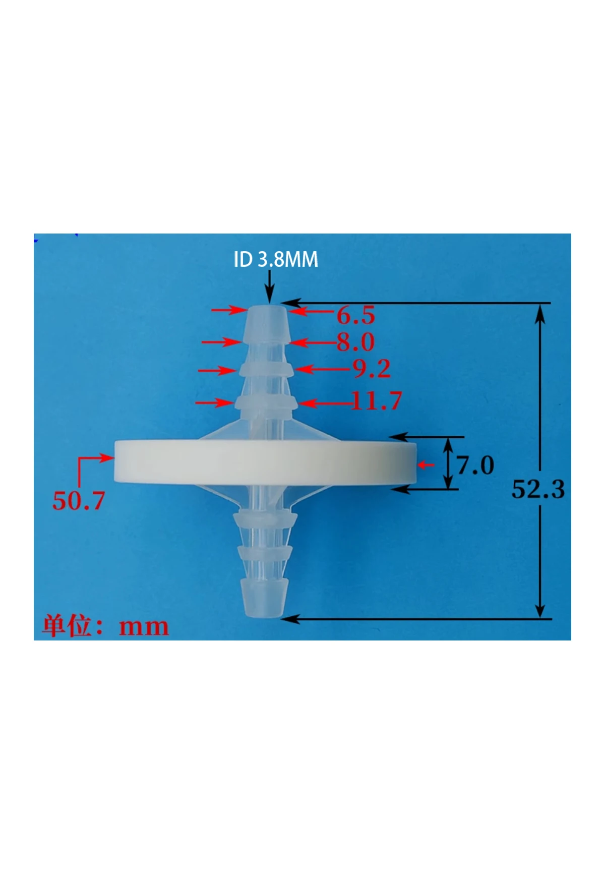 Lab oxygen concentrator filter  Sanitary  aseptic air respiratory filter with Hydrophobic PTFE Membrane oxygen filter