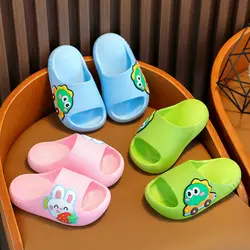 Children Slippers Summer out Indoor Bath Non-slip Slippers Soft Super Cute Cartoon Boys and Girls Sandals Slippers