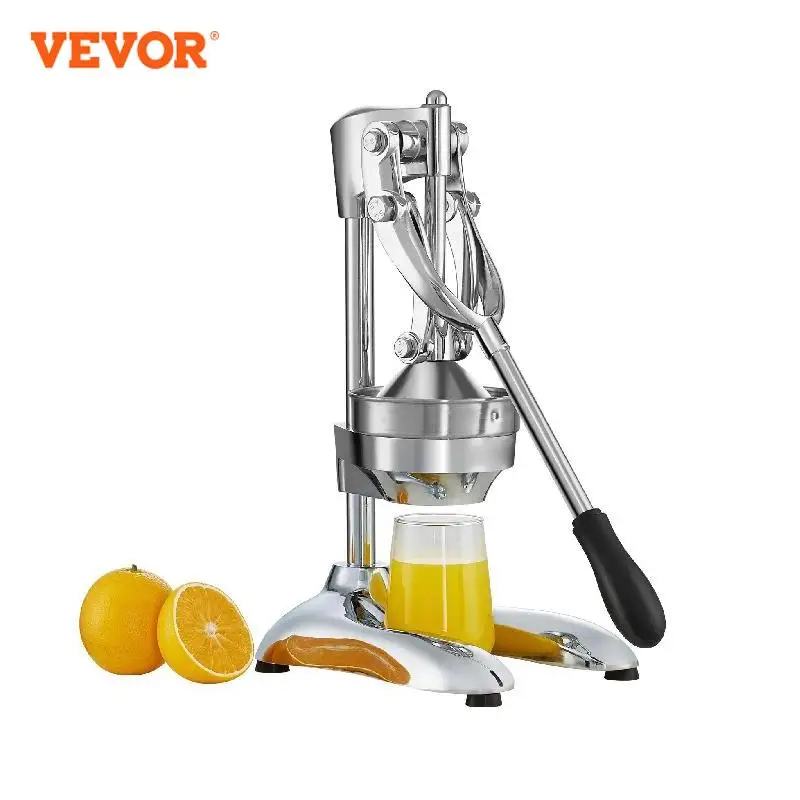 VEVOR Citrus Juice Press Hand Press Orange Juicer Press Commercial Grade Manual Citrus Juicer Lemon Squeezer Easy-to-Clean