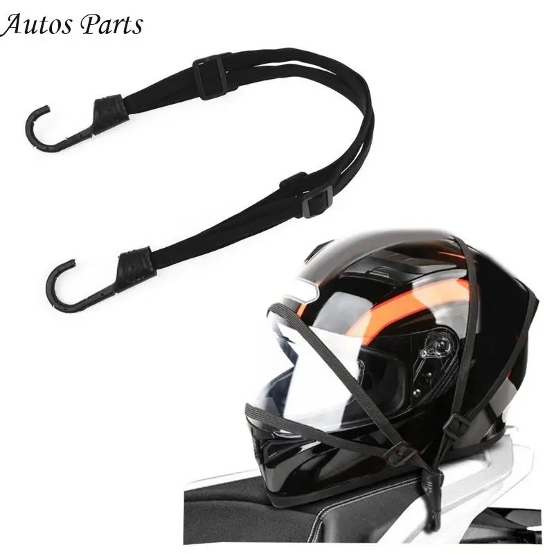 Sangle bagage élastique 57BA avec crochets, corde bagage réglable 60 à 170cm pour le cyclisme