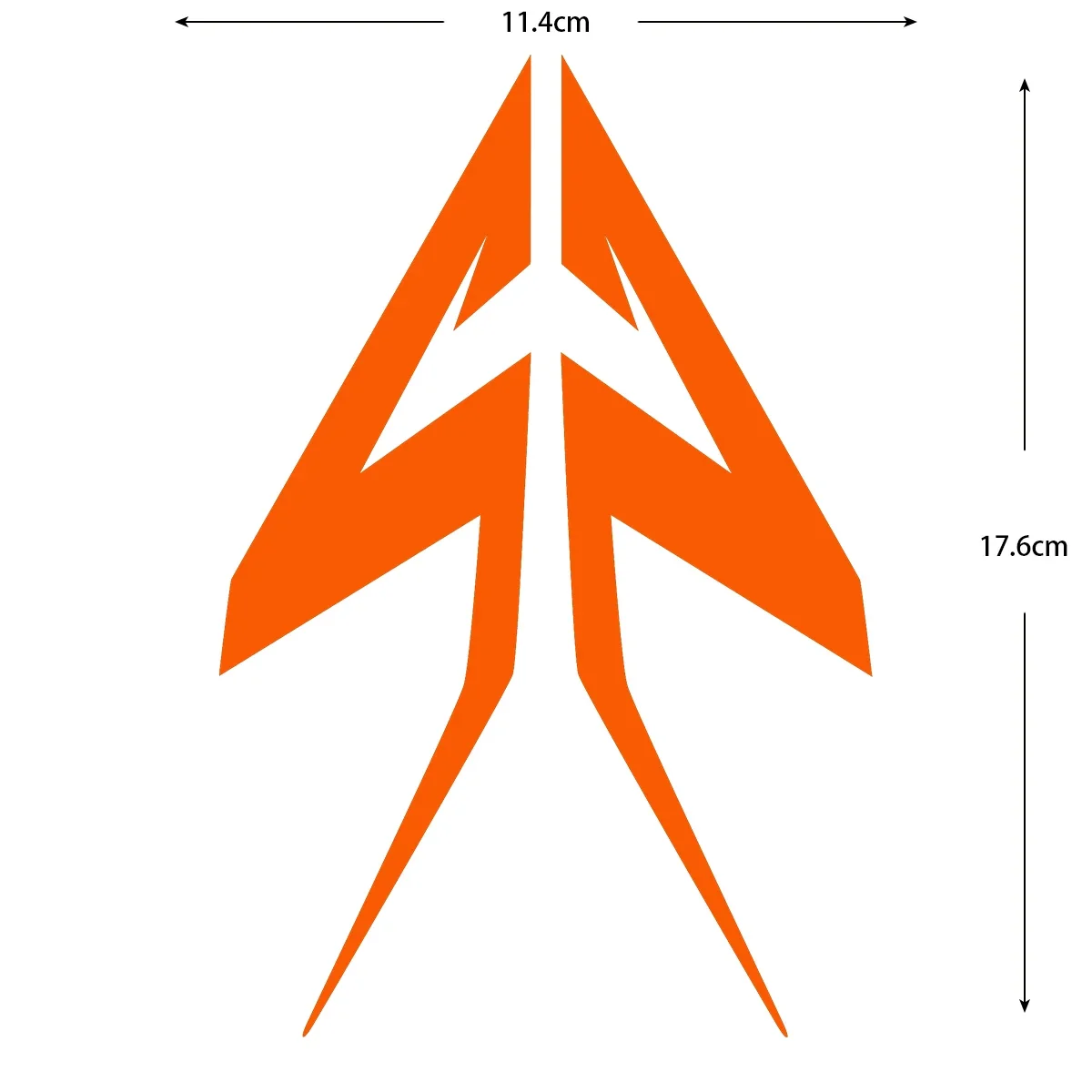 1 Pair Reflective Motorcycle Stickers For KTM DUKE 390 790 890 1290 R Waterproof Sunproof Decals Body Fairing Decor Accessories