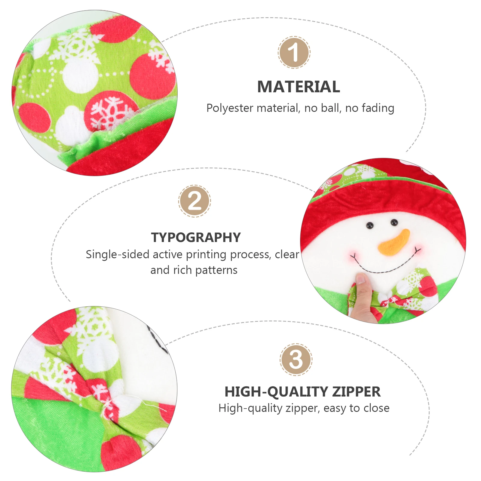 

1Pcs Snowman Pillow Bright Color Christmas Themed Decorative Sofa Cushion Xmas Ornament Holiday Home Decor Throw Pillow