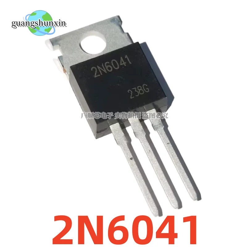 10PCS New Original 2N6041 MOS field-effect transistor 8A 80V TO-220 can be photographed directly