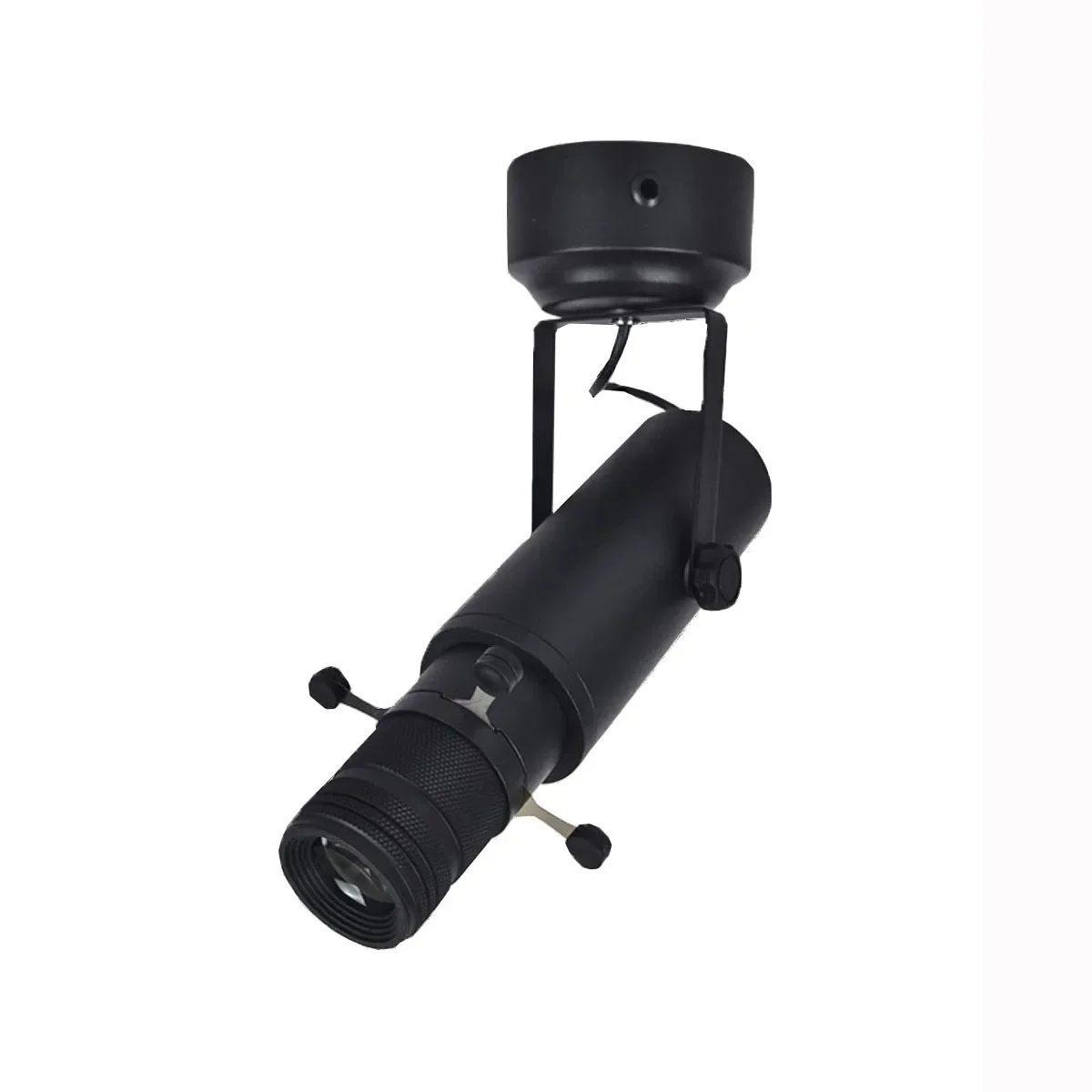SEWACC 20W COB LED Track Light – Black Ceiling Spotlight, 4000K Neutral White – Adjustable Head For Retail Displays & Art
