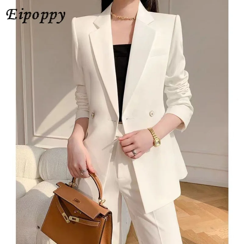 

Autumn and Winter New Fashion Temperament Office Wear British Style Casual Fried Street Suit