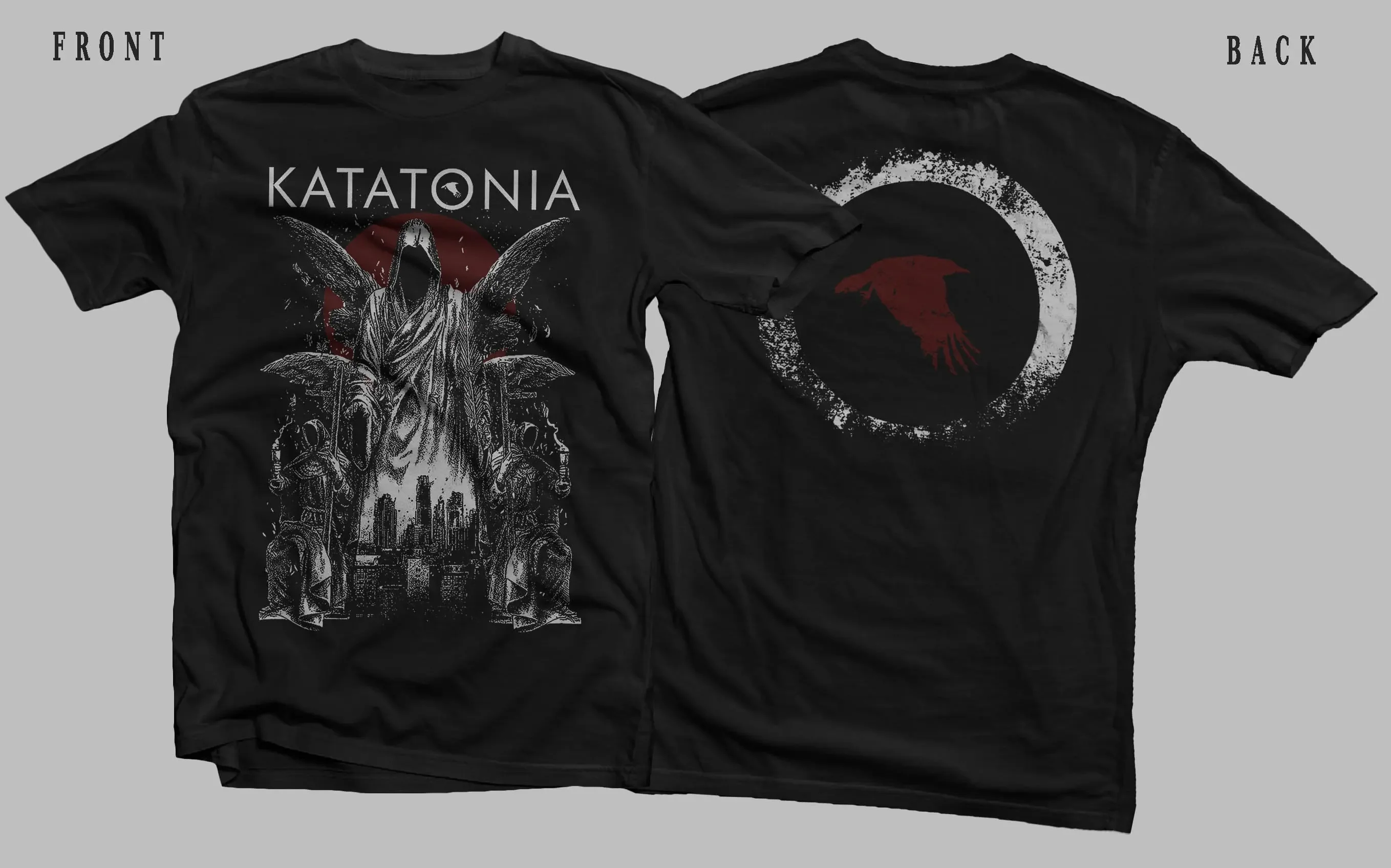 Camiseta estampada Dtg KATATONIA Night is the New Day, nueva