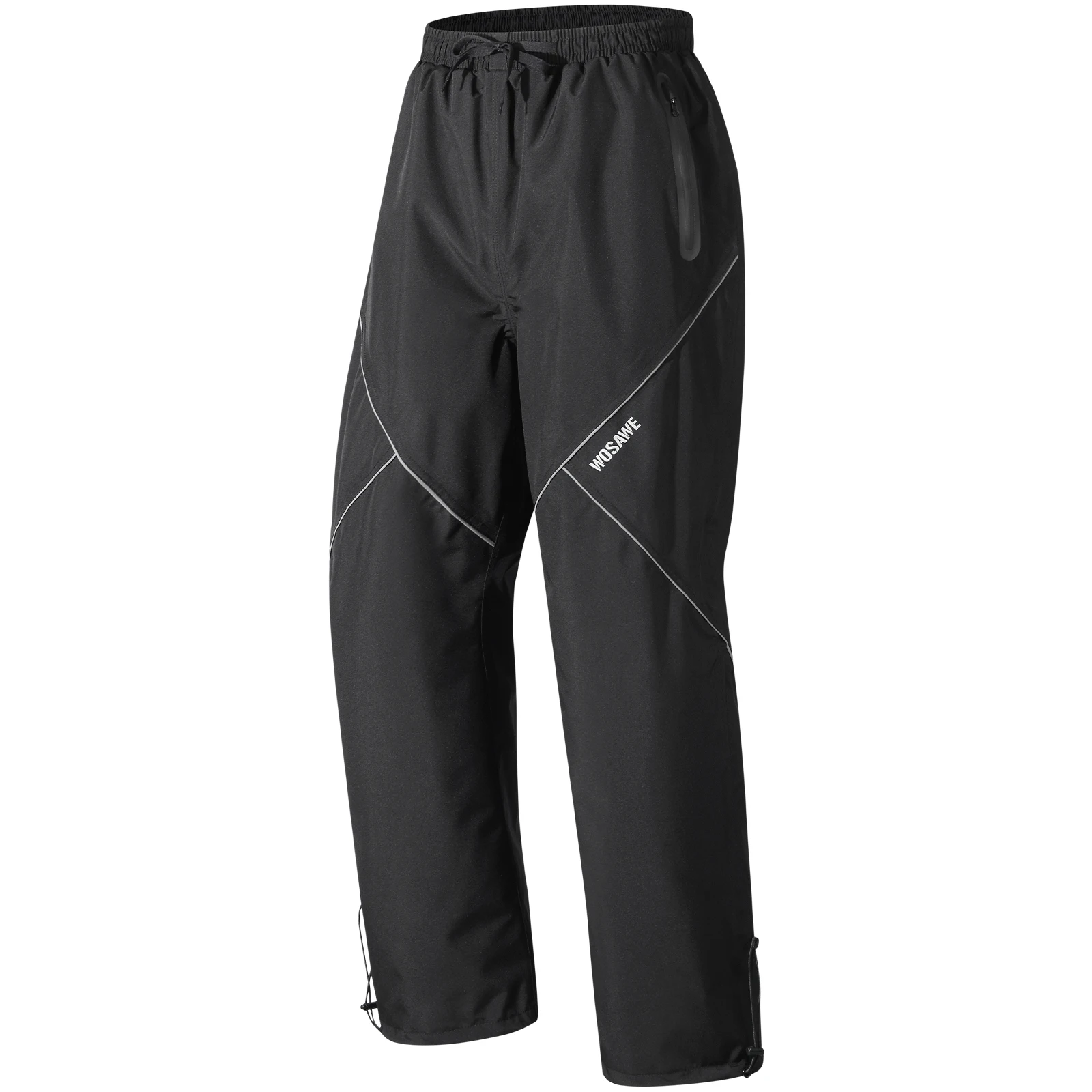WOSAWE Waterproof Motorcycle Pants Reflective Quick Dry Biking Rain Trousers for Electric Scooter Fishing Camping Rainwear