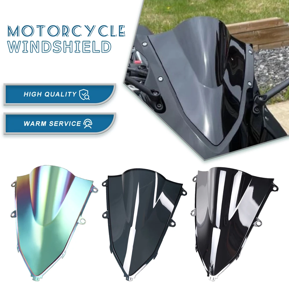 

Windshield Windscreen For HONDA CBR650R 2019 2020 2021 2022 2023 2024 Accessories CBR650R Windproof Wind Screen Deflector