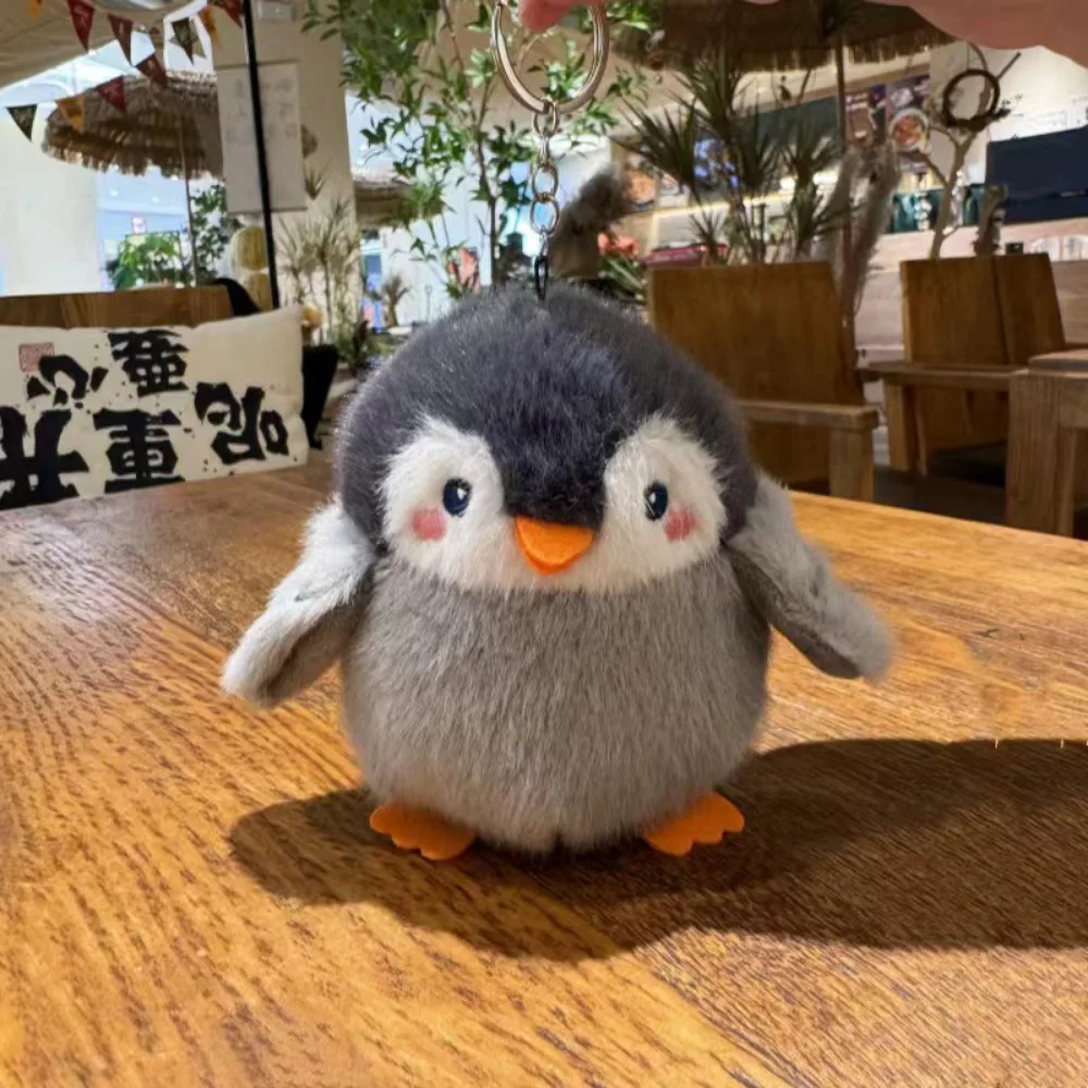 Backpack Cute Animal Bird Keychain Realistic Sparrow Parrot Kawaii Simulation Furry Birds Keyrings Bag Pendant