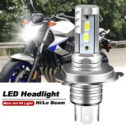 1PCS For Yamaha XJ6 Motorcycle H4 H1S 9003 LED Headlight Hi/Lo Beam Bulbs 4800LM 6000K White CANbus