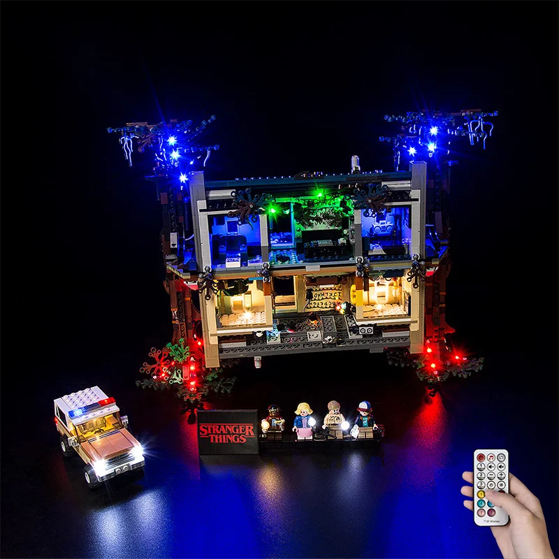 LED Lighting Set Suitable for LEGO Stranger Things The Upside Down 75810 Lighting Gift (Excluding Building Blocks)
