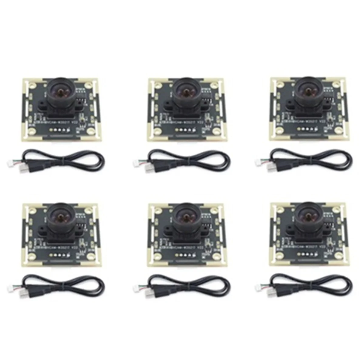 

Top Sale 6pcs Camera Module 100 Degree OV9732 3 Meters Cable 1280x720 30fps , for DIY Autodarts.Io , USB Drive Free