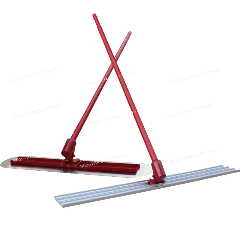 Magnesium Aluminum Alloy Stainless Steel Concrete Bull Float Concrete Leveling Tool