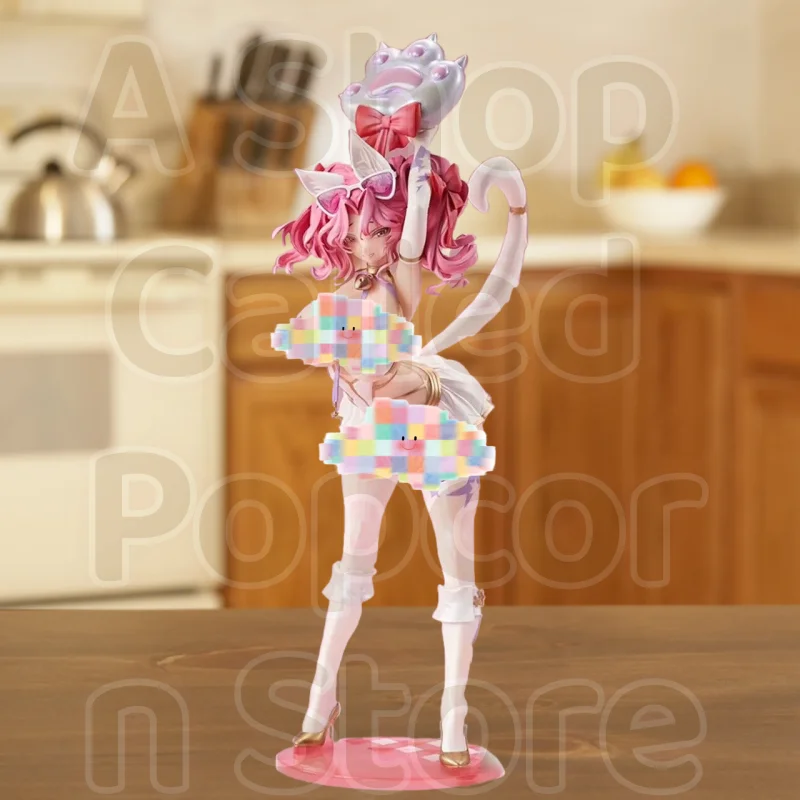 

Оригинальная фигурка AniMester Sheepy Meow Wrestler - Cathy, натуральная аниме-фигурка, ПВХ, 32 см, Коллекционная модель Satuette, игрушки, орнамент, подарки