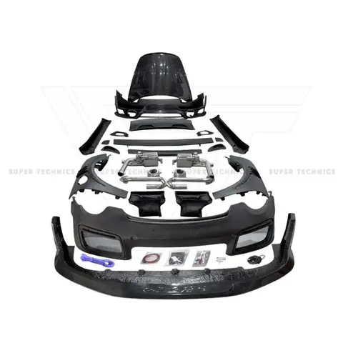 카레라 911 991 2012-2017 GT2 RS 스타일 하프 카본 파이버 바디 키트