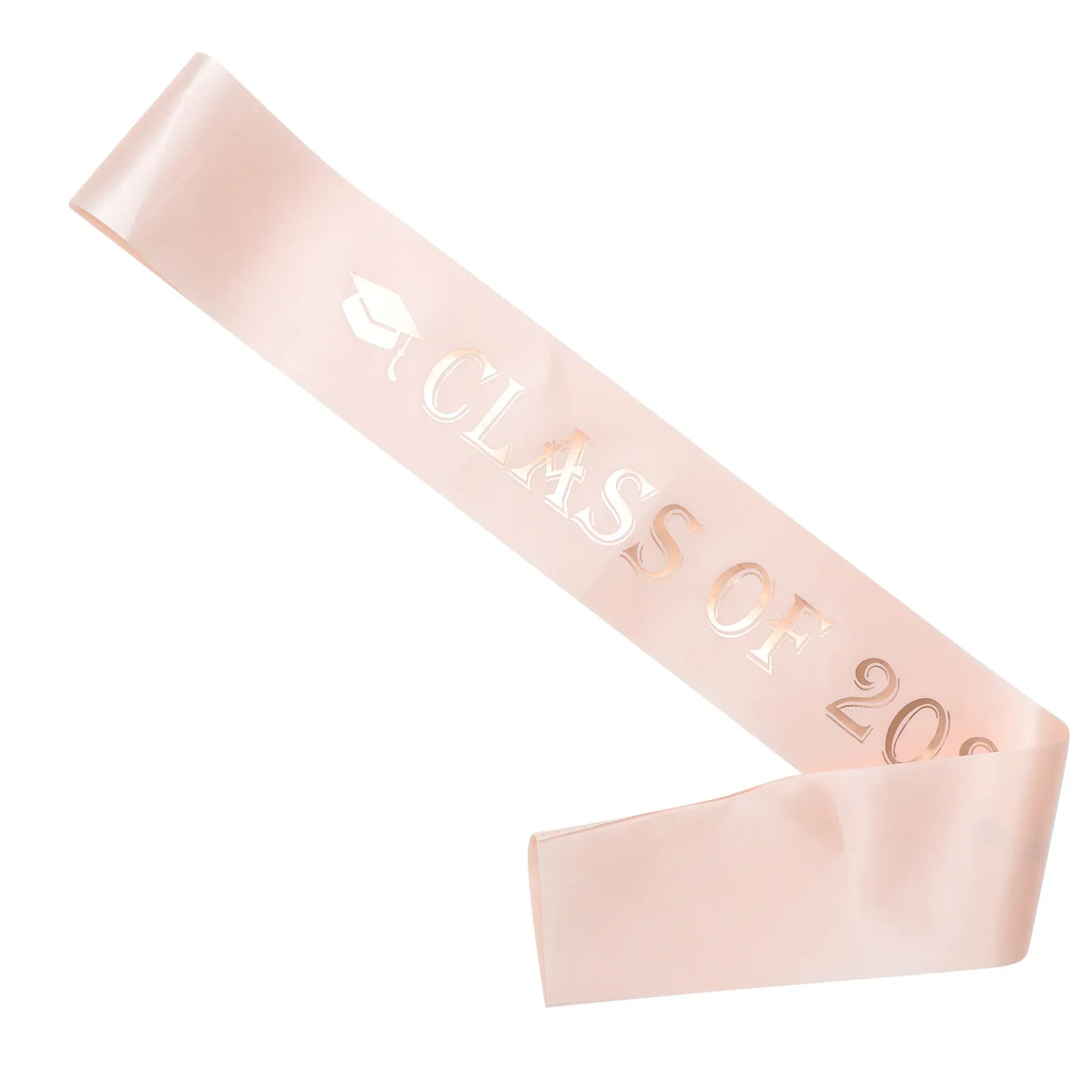 

Атласная лента-шарф для выпускников 2024 года, регулируемая, для выпускных вечеринок, студенческая лента для церемонии