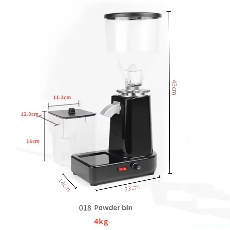Commercial Stainless Steel Grain Grinder High Power Coffee Bean Mill for Home and Business Use Durable Electric Spice Crusher