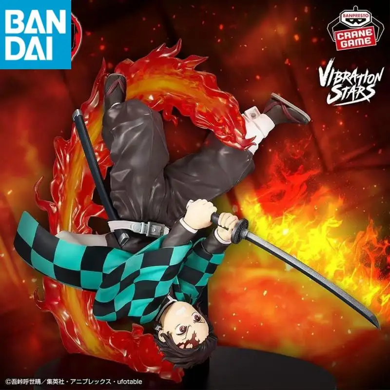 

In Stock Bandai Namco Banpresto Genuine Demon Slayer Rengoku Kyoujurou Figure Model New and Unopened Desktop Ornament Toy Gift