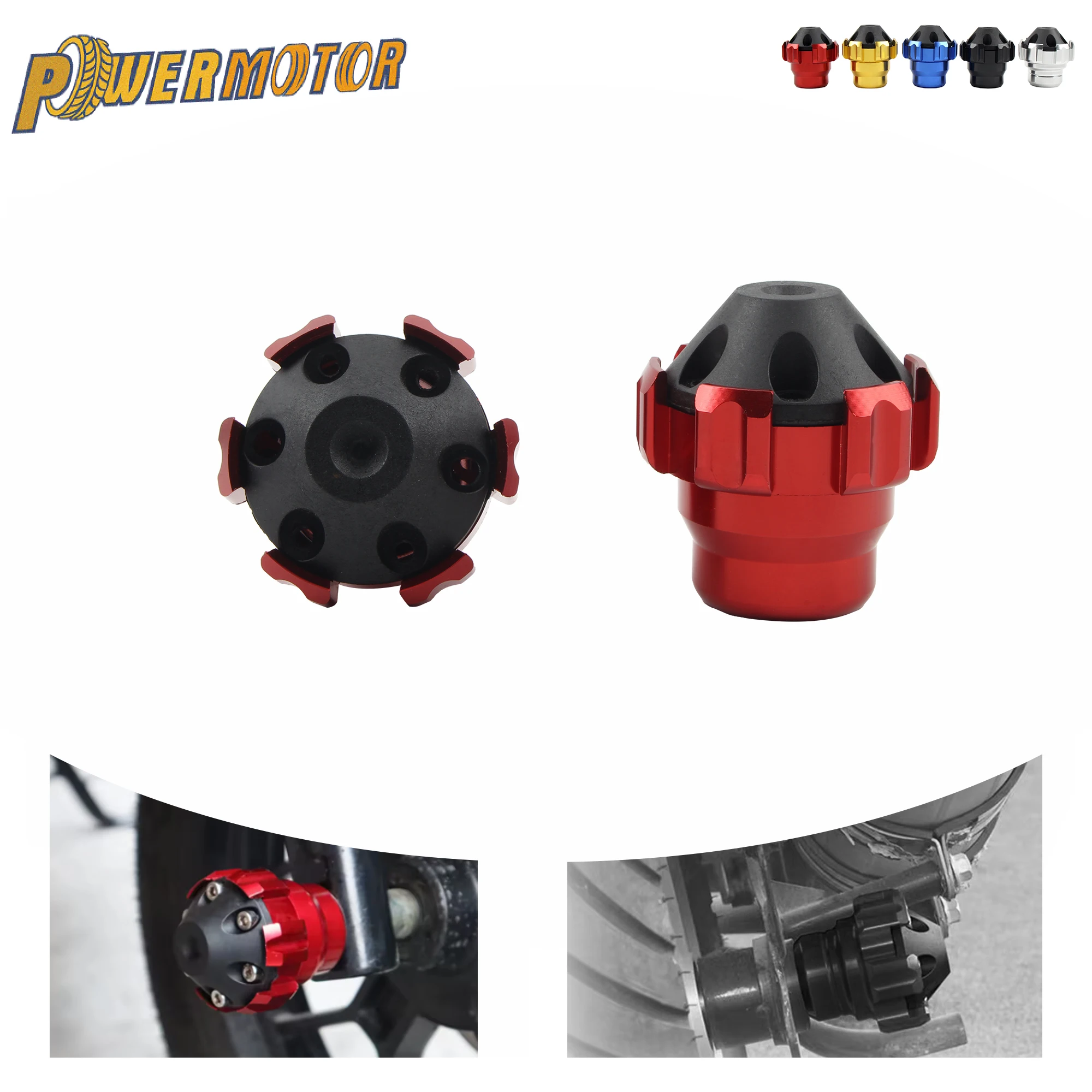 2Pcs Motorrad Fallende Schutz Motorrad Kollision Tasse Für KTM Yamaha Honda Kawasaki Suzuki Husqvarna Universal Zubehör