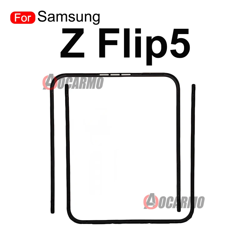 For Samsung Galaxy Z Flip3 Flip 4 5 Z Flip5 Front Screen Stand Middle Bezel Frame LCD Display Bracket Plastic Hoder Replacement