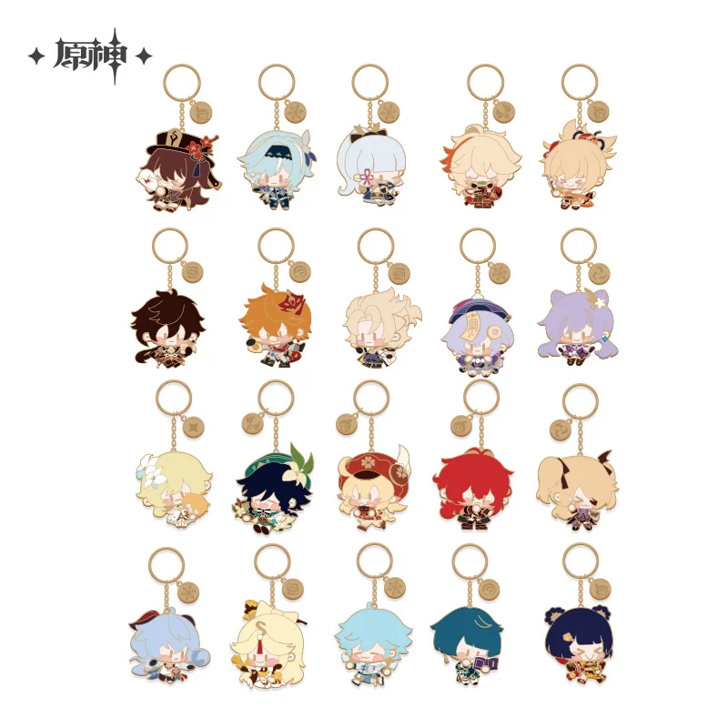 

Anime Game Genshin Impact Key Chain Men Car Keychains Pendant Key Chain Ring Keyring Accessories Jewelry Fans Gifts