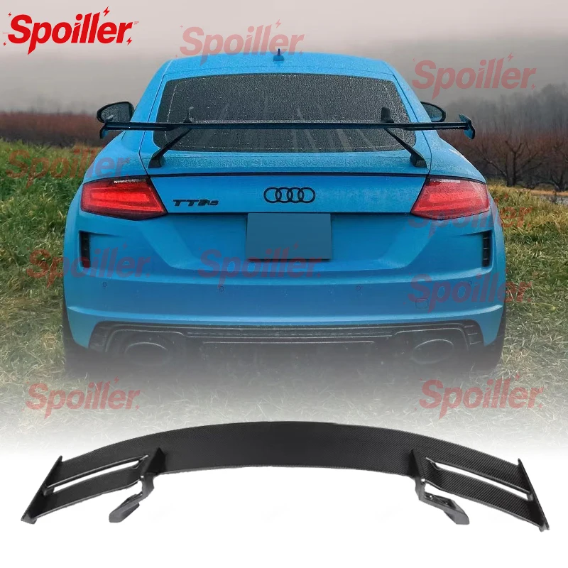 Suitable for Audi 2006-2014 TT TTS TTRS MK2 MK3 universal second-generation TT rear spoiler