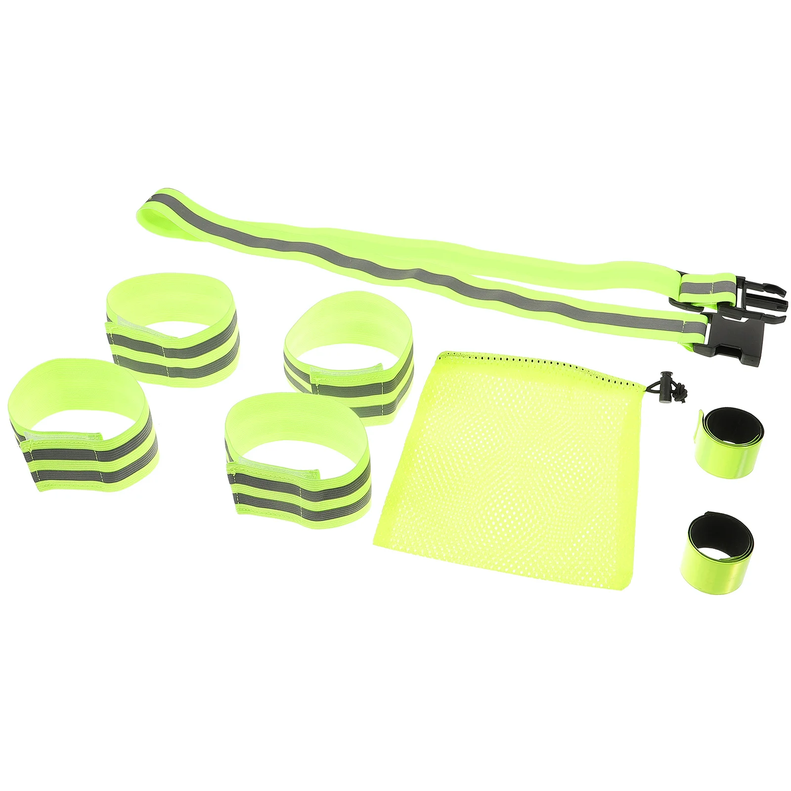 

1Set Reflective Running Safety Belt Wrist Ankle Arm Band Night High Visibility Strap Reflective Band Night Running Sports Suit
