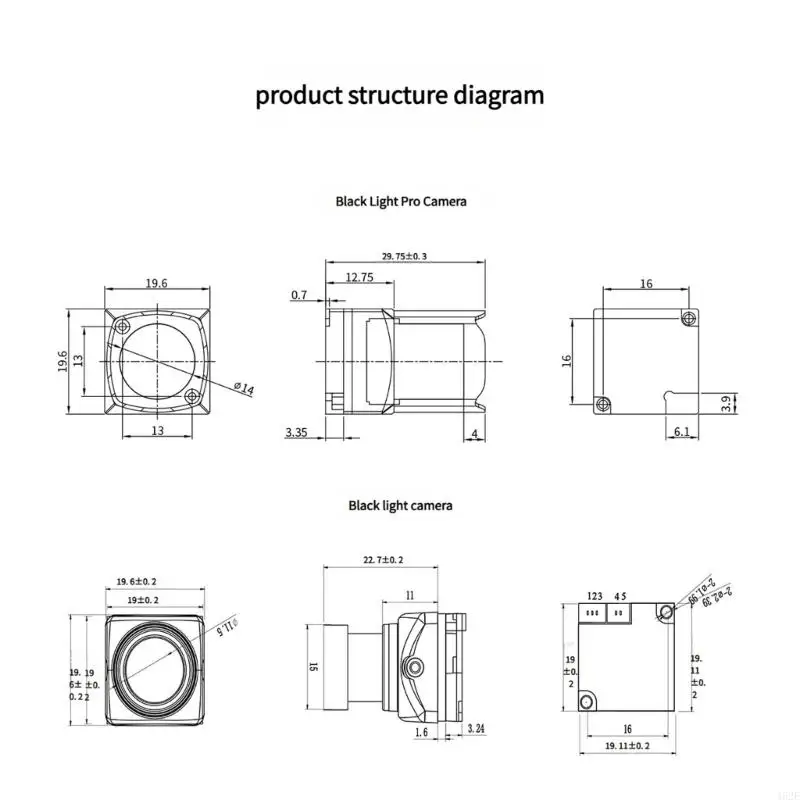 

Камера слежения 462E WDR Axisflying OWL 1800TVL с черным светом для дневного ночного мониторинга