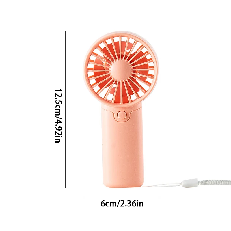 Portable Handheld Fan Small Cooling Fan Eyelash Eyelash Mute Cooler Handheld Fan Mini Rechargeable Desk Pocket Hand-held Fan