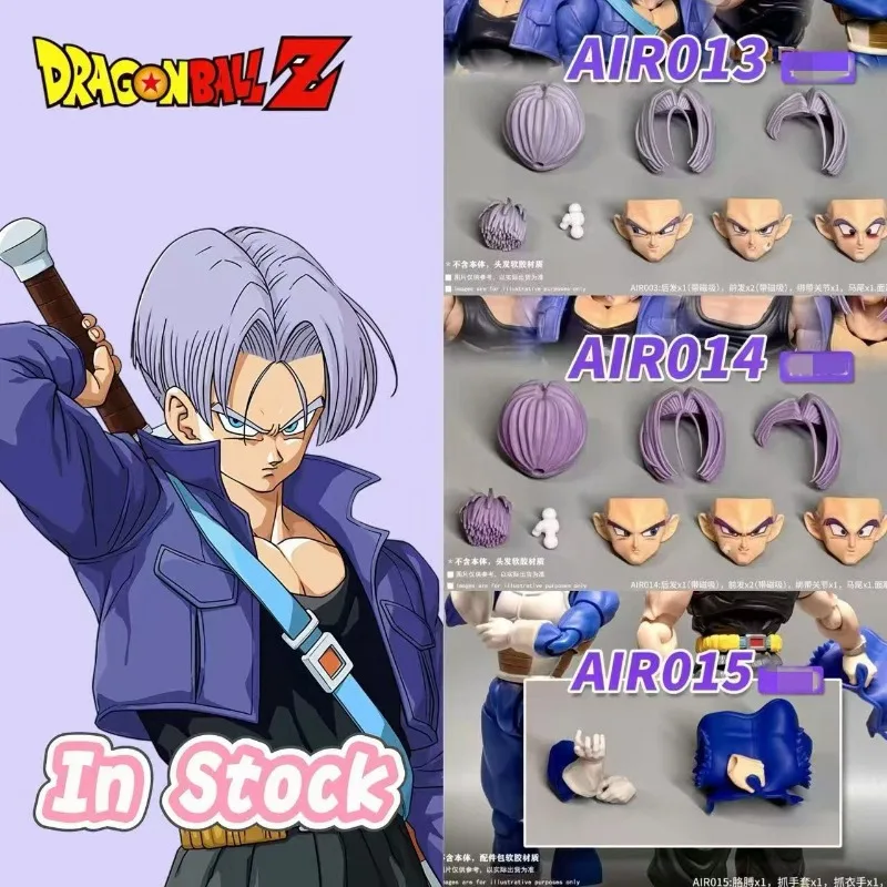 ¡En stock! Kit de Escultura de Cabeza de Resina AIR Studio Trunks Air013 Air014 Air015, Figura Coleccionable de Anime
