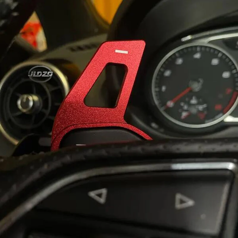 Für Audi A1 8X/A6 C7/Q3 8U/A7 2011-2018, A3 8V/A4 B8.5/A5/Q5 2012-2015 Auto-Lenkrad Schaltwippen DSG Erweiterungs-Aufkleber – Detail 5
