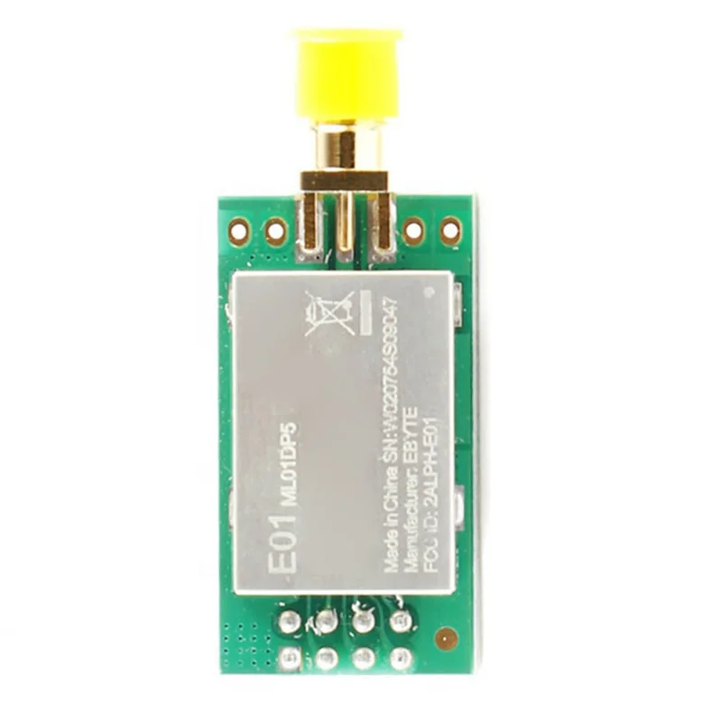 【الضرورة】2X E01-ML01DP5 NRF24L01P+PA+LNA 2.4G وحدة إرسال واستقبال لاسلكية 2500M وحدة التحكم عن بعد RF اللاسلكية