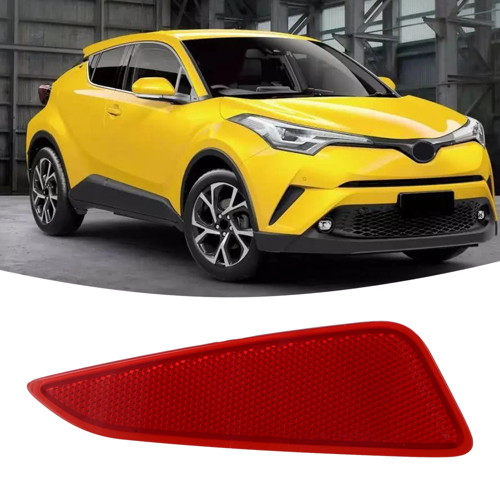 

Car Visibility Enhancer Bumper Safety Light Easy Installation Process OEM Part Number 81920-10030 For C-HR 2018-2020