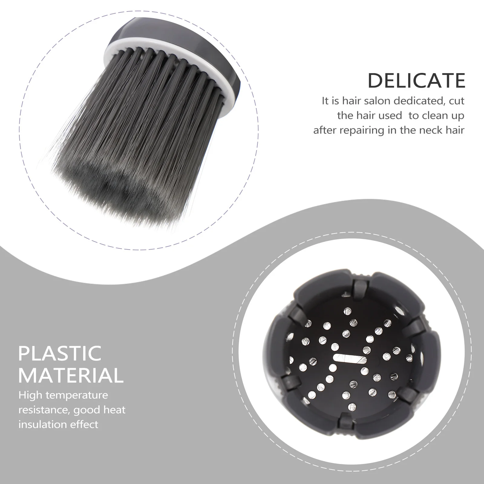 

Barber Neck Cleaning Brush Hair Clipping Sweeping Brush Broken Hair Cleaning Tool Salon Haircut Dust Remover Haircut Hairbrush