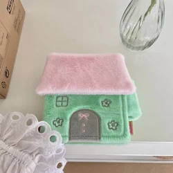 Original Design Kawaii Dream house binder Plush Kpop Photocard 3 hole Collect Book Idol Photo Card Holder Album Stationery
