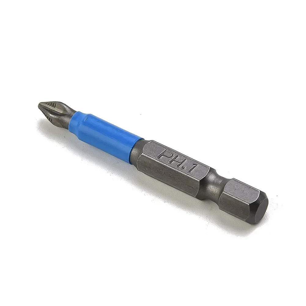 10 Uds. Puntas de destornillador de 25/50mm PH1 PH2 PH3 PZ1 PZ2 PZ3 brocas magnéticas antideslizantes herramientas manuales de vástago hexagonal de 1/4 pulgadas taladro eléctrico