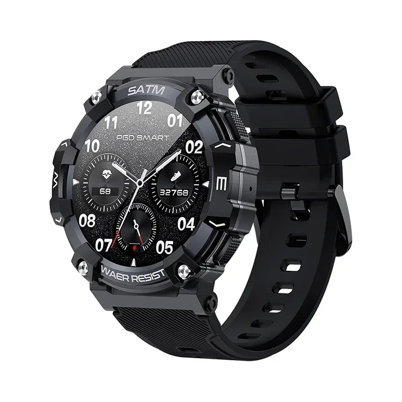 

Smart Watch Heart Rate Blood Pressure Oxygen Monitor Multi-Sport Modes Bluetooth Call Waterproof IPS Screen