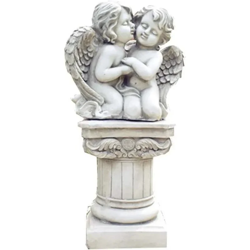

Marble prayer cherub sculpture indoor and outdoor home decoration garden ornament