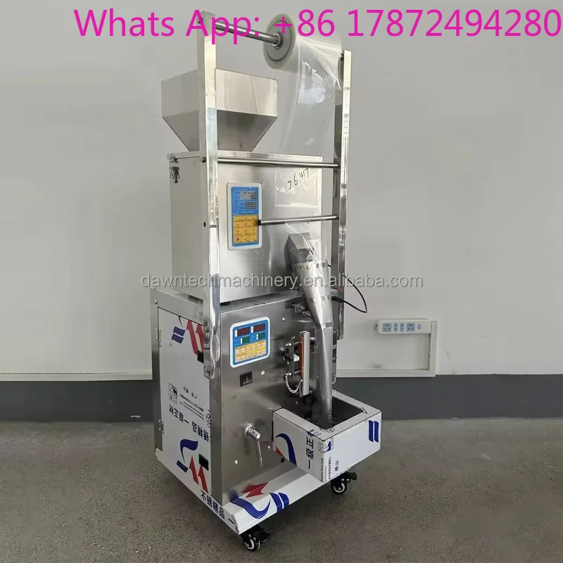 Curry Vanilla Mustard Pepper Cumin Powder Full Automatic Packing Packaging Machine