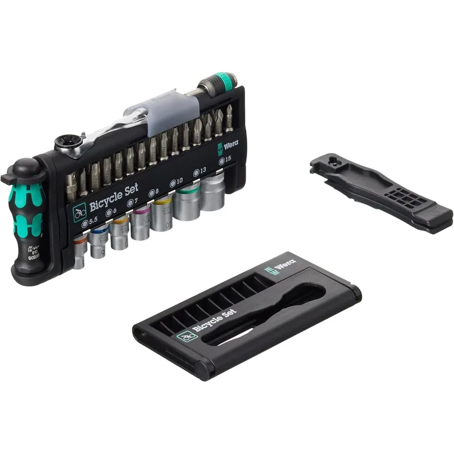 

Wera Fahrrad Werkzeugset für professionelle Reparaturen und Wartung von Fahrrädern kompakt hochwertig und ideal für den Einsatz