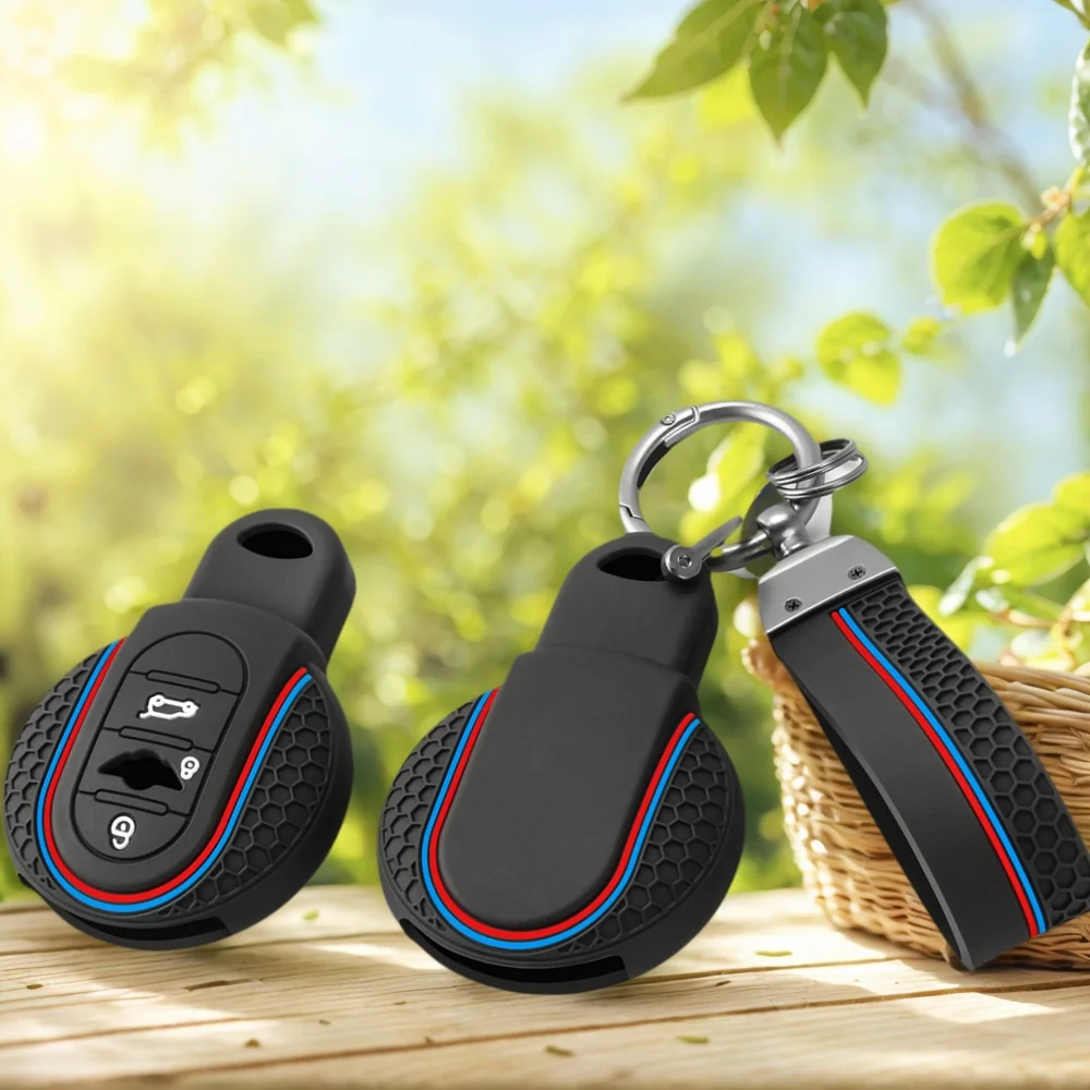 

Силиконовый чехол для ключей от автомобиля, брелок для ключей, аксессуары для BMW Mini Cooper, брелок Countryman F54 Clubman F55 Hardtop F56 F57 F60