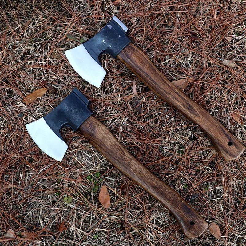 Outdoor Tactical Axe Iron Handle 65 Manganese Steel Forged Suitable Household Chopping Firewood Cutting Trees Camping Tools view 4