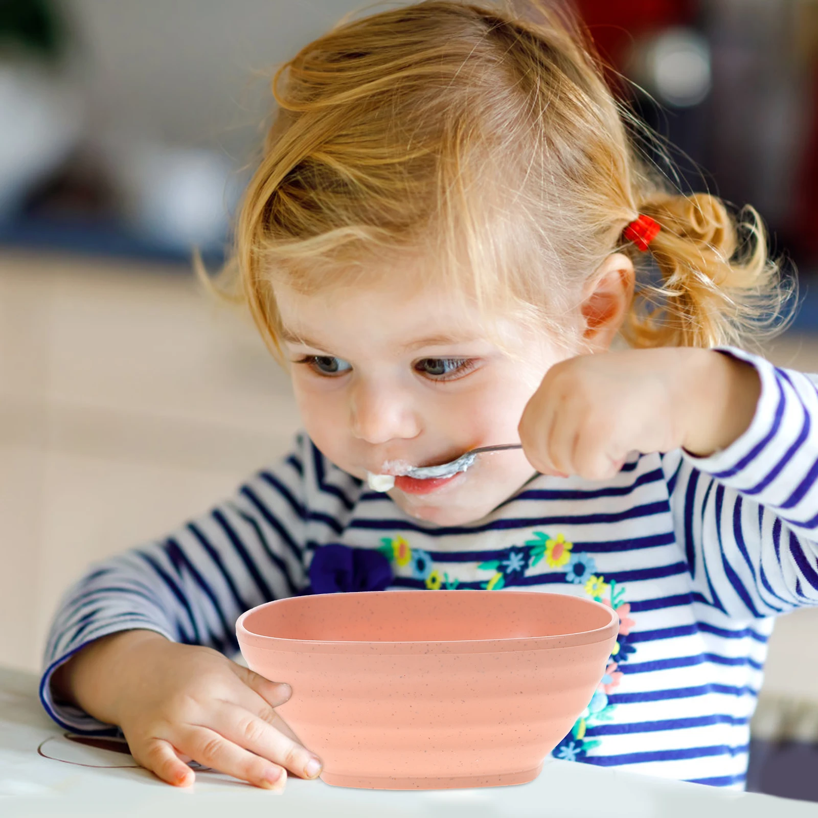 

8Pcs Square Wheat Straw Bowls Healthy Safe Food Grade Material Salad Noodles Rice Soup Bowl Set Square Wheat Straw Bowls