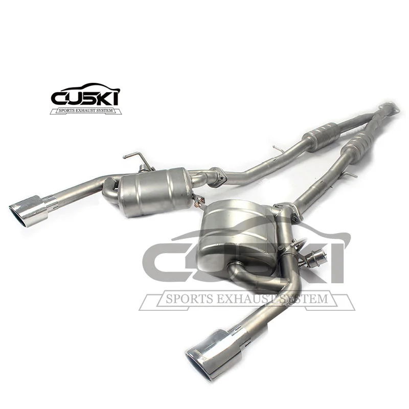 Catback Exhaust For Infiniti Q50 2010-2013 High Performance Stainless Steel Exhaust Pipe Car Exhaust System