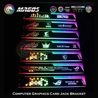 Soporte para GPU DIY y soporte para tarjeta gráfica ASUS MSI AORUS ROG 5V 3pin ARGB MOD Gamer Case Decoración