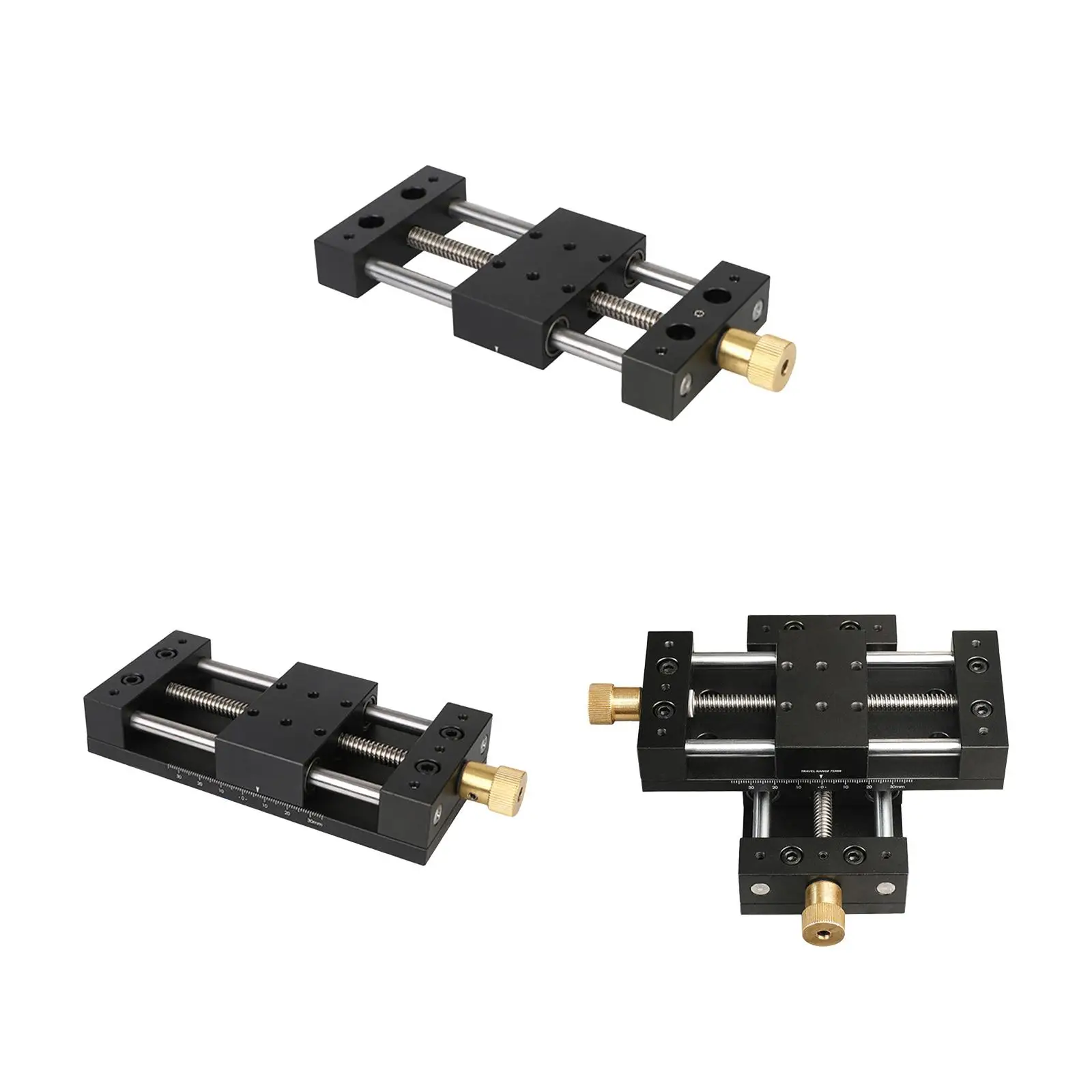 

Linear Stage Motion Actuator Platform Sturdy Lock Nut Manual Linear Rail for Quantitative Movement Production Machinery