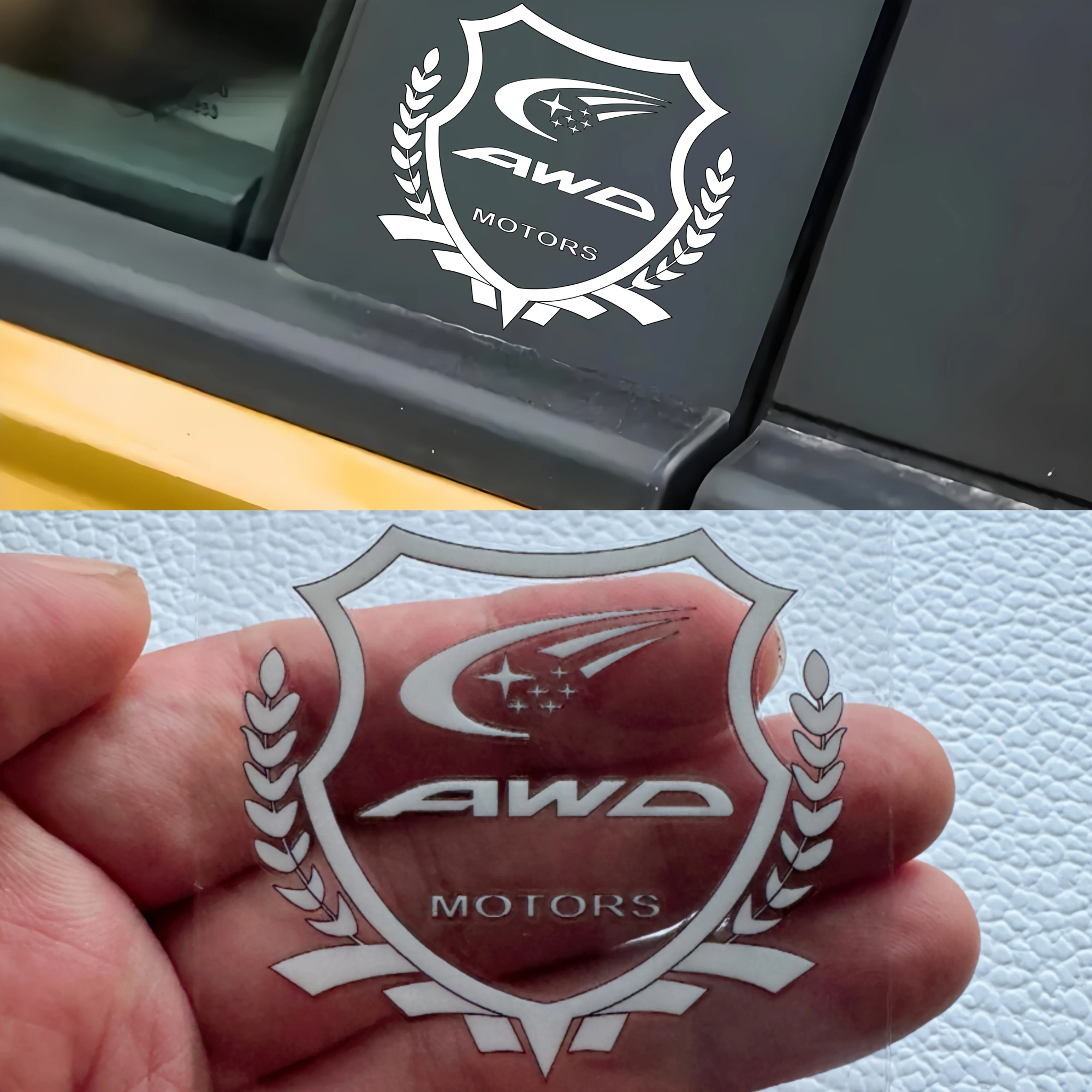 

Аксессуары для стайлинга автомобиля: 1 шт. наклейка на автомобиль, эмблема AWD, наклейка с логотипом автомобиля